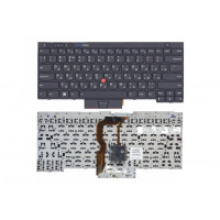 Клавіатура для ноутбука Lenovo Thinkpad X230, T430, RU, чорна