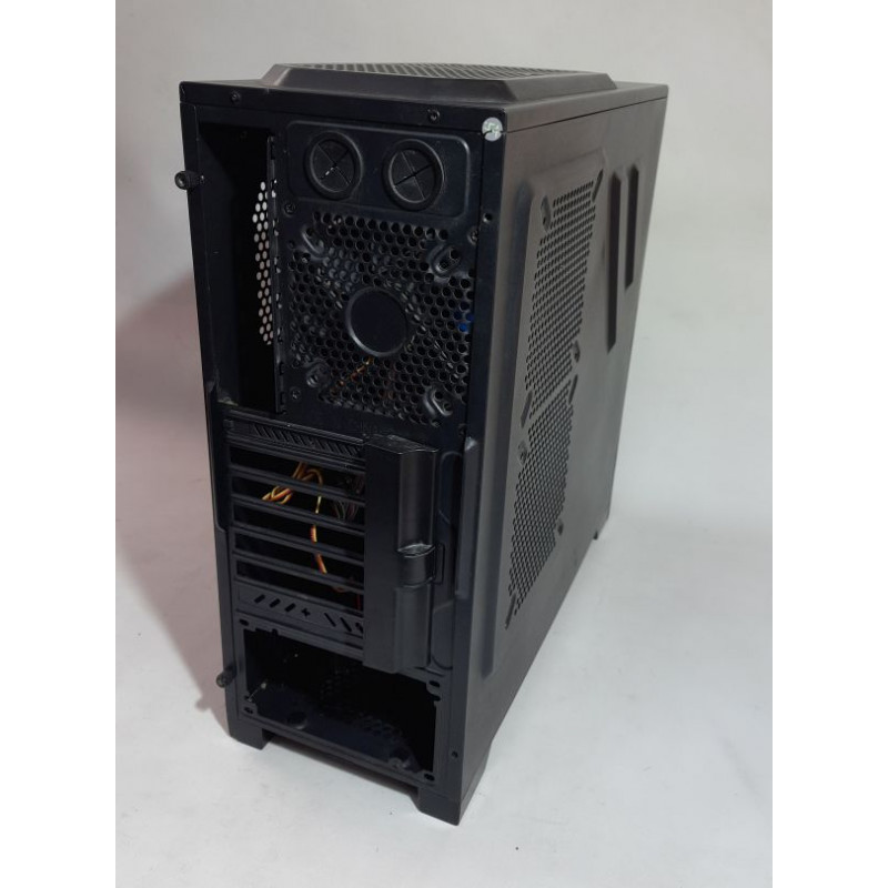 Aerocool PGS VS-92 Black Edition Case, 455x460x200, without PSU (bottom) ATX