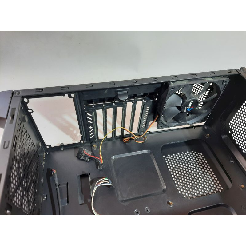 Aerocool PGS VS-92 Black Edition Case, 455x460x200, without PSU (bottom) ATX
