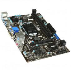 Used Motherboard s1150, MSI H81M-E34 (2xDDR3, Intel H81, PCI-Ex16x1, VGA, DVI, HDMI, microATX)