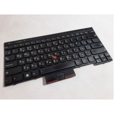 Клавіатура для ноутбука Lenovo Thinkpad X230, T430, rus, black (0C01353)