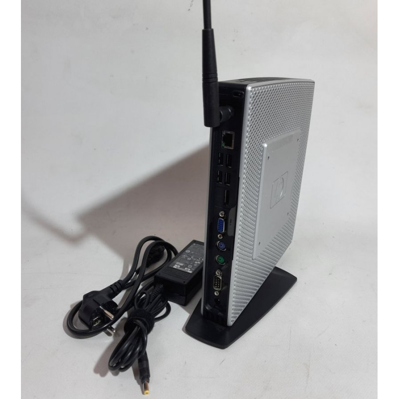 БУ Тонкий клиент HP T5740e, Wi-Fi, Intel Atom N280 1.66GHz, 2Gb DDR3, 4Gb EMMC, WES7 (628014-001)
