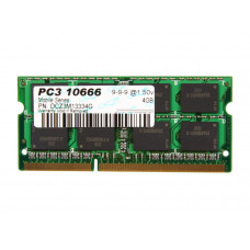 Used RAM 4 GB, DDR3, for laptops, OCZ (1333 MHz, 1.5 V, CL9, OCZ3M13334G)