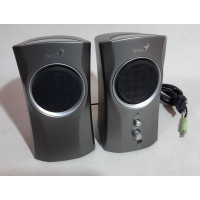БУ Акустична система 2.0 Genius SP-E120, 2Вт, 80 Гц – 20 кГц, пластик