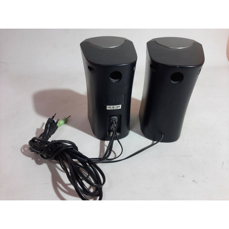 Used Speaker system 2.0 Genius SP-E120, 2W, 80 Hz – 20 kHz, plastic