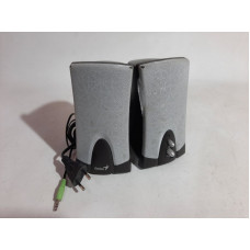 Used Speaker system 2.0 Genius SP-Q06S, 6W, 80 Hz – 20 kHz, plastic