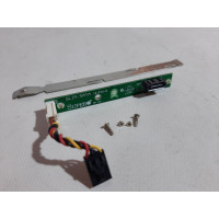 Used Supermicro UL94V-0 adapter, Slimline SATA DVD to SATA port connection, FDD power supply