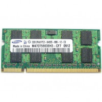 БУ Оперативна пам`ять 2 ГБ, DDR2, для ноутбуків, Samsung (800 МГц, 1.8 В, CL6, M470T5663EH3-CF7)