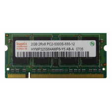 Used RAM 2 GB, DDR2, for laptops, Hynix (667 MHz, 1.8 V, CL5, HYMP325S64AMP8-Y5)