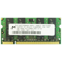 Used RAM 2 GB, DDR2, for laptops, Micron (667 MHz, 1.8 V, CL6, MT16HTF25664HY-667E1)