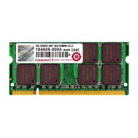 БУ Оперативна пам`ять 2 ГБ, DDR2, для ноутбуків, Transcend (667 МГц, 1.8 В, CL6, JM677QSU-2G)