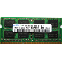 БУ Оперативна пам`ять 2 ГБ, DDR3, для ноутбуків, Samsung (1066 МГц, 1.5 В, CL7, M471B5673EH1-CF8)