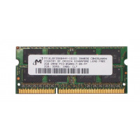 БУ Оперативна пам`ять 2 ГБ, DDR3, для ноутбуків, Micron (1066 МГц, 1.5 В, CL7, MT16JSF25664HY-1G1D1)