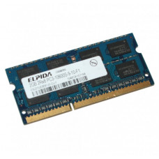 Used RAM 2 GB, DDR3, for laptops, Elpida (1333 MHz, 1.5 V, CL9, EBJ21UE8BFU1-DJ-F)