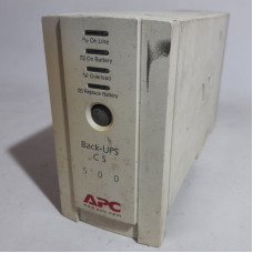 Уцінка! БУ Резервний ДБЖ APC Back-UPS CS 500VA (500 ВА / 300 Вт, 196 - 280 В) без АКБ та кришки