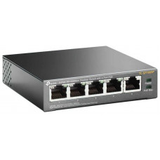 БУ Коммутатор неуправляемый TP-Link TL-SF1005P, 5 x 100 mbit PoE