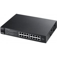 Used Unmanaged switch ZyXEL ES1100-16, 16 x 100mbps