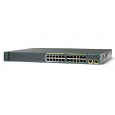 БУ Коммутатор управляемый Cisco Catalyst C2960 Layer 2, 24 x 100mbps, 2 x Gigabit, Console