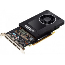 Used Video card PNY NVIDIA Quadro P2200 5GB GDDR5X, 160 bit, 1493/10024 MHz, 4xDisplayPort v1.4