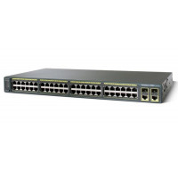 БУ Коммутатор управляемый Cisco Catalyst C2960 Layer 2, 48 x 100mbps, 2 x combo Gigabit/SFP, Console