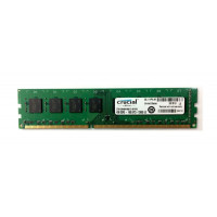 БУ Оперативна пам`ять 4 ГБ, DDR3, для ПК, Crucial (1600 МГц, 1.5 В, CL11, CT51264BA160B.C16FKR)