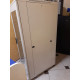 БУ Шкаф напольный 32U 600X800 Ухл-Маш, дверь стекло/глухая, на ножках и роликах