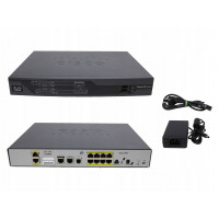 БУ Маршрутизатор Cisco 891-K9, 8 x Fast Ethernet, 1 x GB WAN, 2 x Console (RJ-45), 2 x USB 2.0