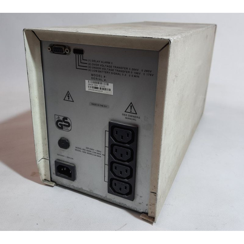 БУ ИБП резервный APC Back-UPS 1250VA, 900W, Tower (1250I) без АКБ