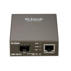 БУ Медіаконвертер D-Link DMC-G01LC, 1xRJ-45, 1хSFP(SC) TX/RX, 1310нм