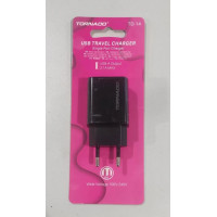 Зарядное устройство Tornado TD-14, 5v 2.1a, 1 x USB