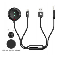 Автомобільний адаптер Micar ML8 Bluetooth Car Kit для входу 3.5mm Aux