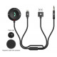 Автомобільний адаптер Micar ML8 Bluetooth Car Kit для входу 3.5mm Aux