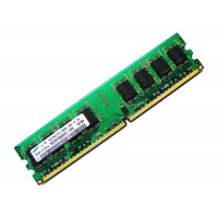 БУ Оперативна пам`ять 1 ГБ, DDR2, для ПК, Samsung (667 МГц, 1.8 В, CL6, M378T2953EZ3-CE6)