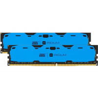 Used RAM 8 GB (4+4) DDR4, for PC, Goodram (2400 MHz, 1.2V, CL15, IR-B2400D464L15S/8GDC)