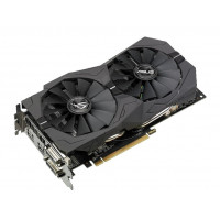 Видеокарта Asus Radeon RX 570 ROG Strix OC, 4 ГБ GDDR5, 256 бит, 1310/7000 МГц, DVI, HDMI, DPort