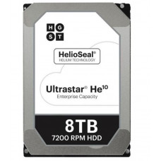 Used Hard drive 8 TB HGST Ultrastar He10 (3.5", 7200 rpm, 256 MB, SATAIII, HUH721008ALE600)