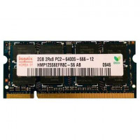 БУ Оперативна пам`ять 2 ГБ, DDR2, для ноутбуків, Hynix (800 МГц, 1.8 В, CL6, HMP125S6EFR8C-S6)