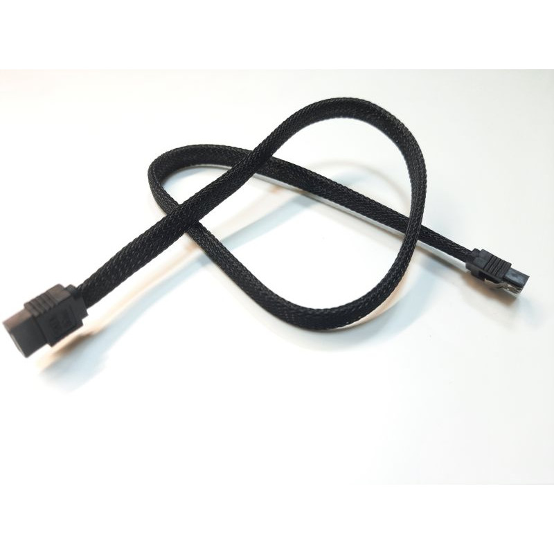 БУ Кабель інтерфейсний SATA to SATA, екранований, 0.5m