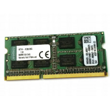 БУ Оперативная память 8 ГБ, DDR3, для ноутбуков, Kingston (1333 МГц, 1.5 В, CL9, KTH-X3B/8G)