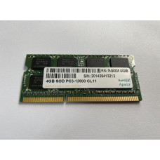 Used RAM 4 GB, DDR3, for laptops, Apacer (1600 MHz, 1.5 V, CL11, 75.B83DF.G030B)