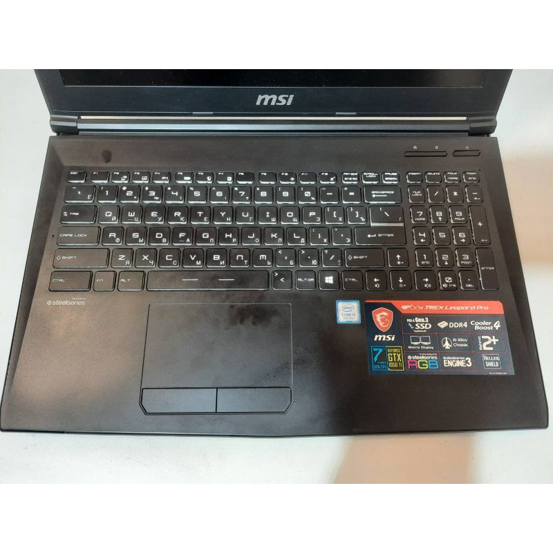 БУ Ноутбук 15.6" MSI GP62M 7REX Leopard Pro, Core i5-7300HQ (2.5 GHz) 16GB DDR4, GTX 1050Ti, SSD+HDD