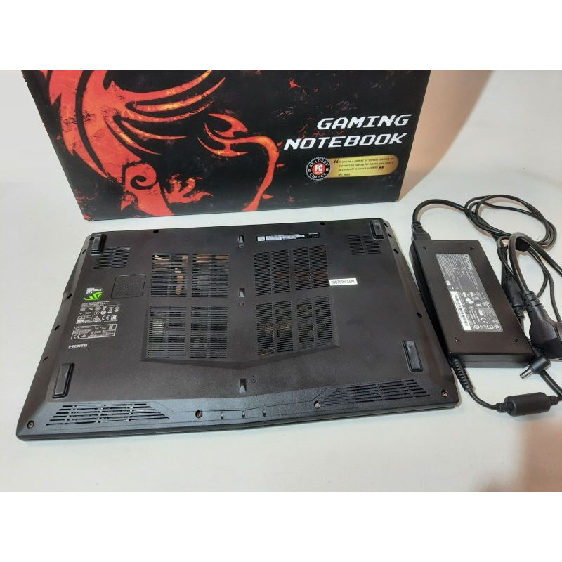 БУ Ноутбук 15.6" MSI GP62M 7REX Leopard Pro, Core i5-7300HQ (2.5 GHz) 16GB DDR4, GTX 1050Ti, SSD+HDD