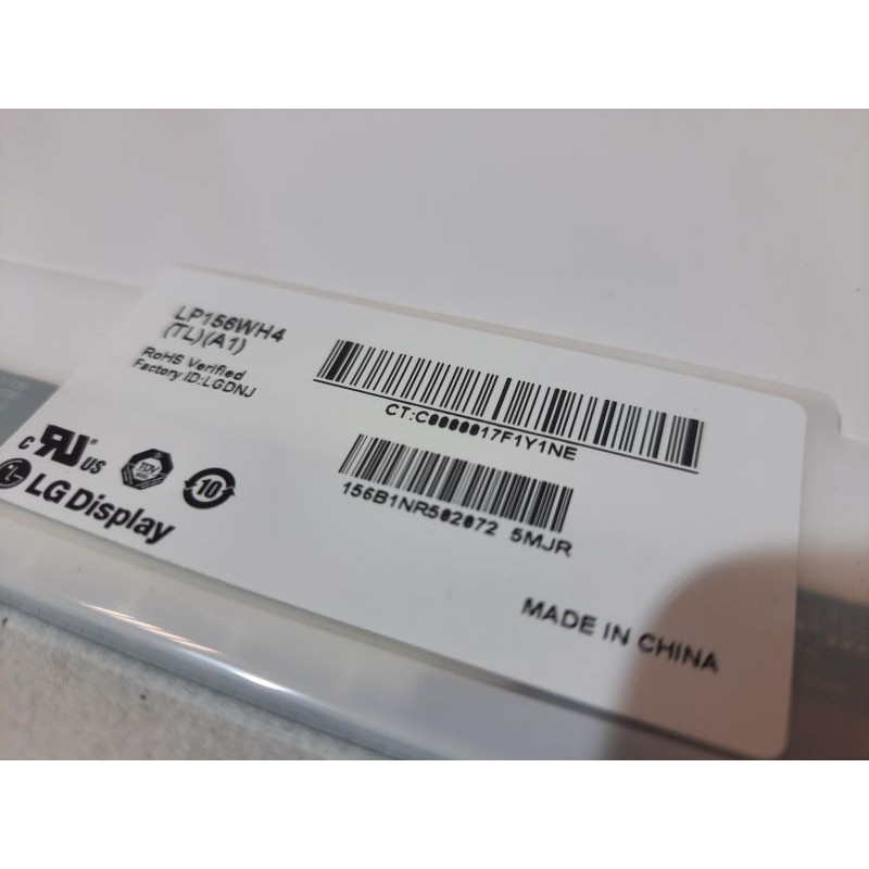 БУ Матриця (дисплей) 15.6" LG LP156WH4 TL A1 (LED, 1366 * 768, 40pin, зліва внизу, глянсова)
