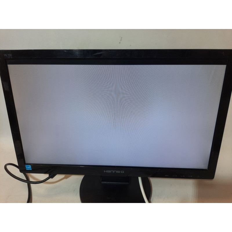 Markdown! BU Monitor 18.5" LED TN, Hanns.G HL190APB_1116, 1366x768 (16:9), 5ms, VGA, AUDIO (scratches)