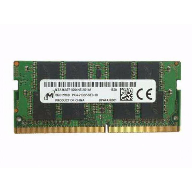 Used RAM 8 GB, DDR4, for laptops, Micron (2133 MHz, 1.2 V, CL15, MTA16ATF1G64HZ-2G1A1