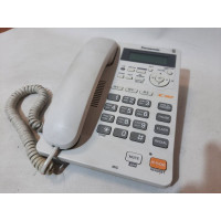 БУ Аналоговый телефон Panasonic KX-TS2570UA, белый