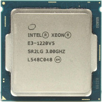 БУ Процесор s1151 Intel Xeon E3-1220 V5, 3-3,5 МГц, 4-4 core, Ні, 80W (аналог i5-7400)