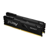 БУ Оперативна пам`ять 16 ГБ, DDR4 (8+8) для ПК, Kingston (3200 МГц, 1.35 В, CL16, KF432C16BBK2/16)