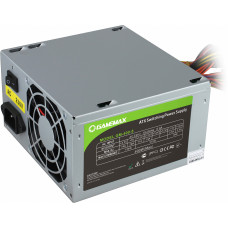 Used Power supply 400 W GameMax, 24+4 pin, video card power supply - No, 80 mm, ATX, GM-400-8
