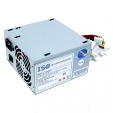 БУ Блок питания 350 Вт ISO, 24+4 pin, питание видеокарты - Нет, 80 мм, ATX, ISO-450PP 4S